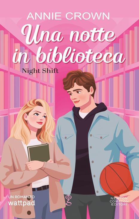 Una notte in biblioteca. Night shift - Annie Crown - copertina