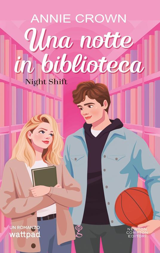 Una notte in biblioteca. Night shift - Annie Crown - copertina