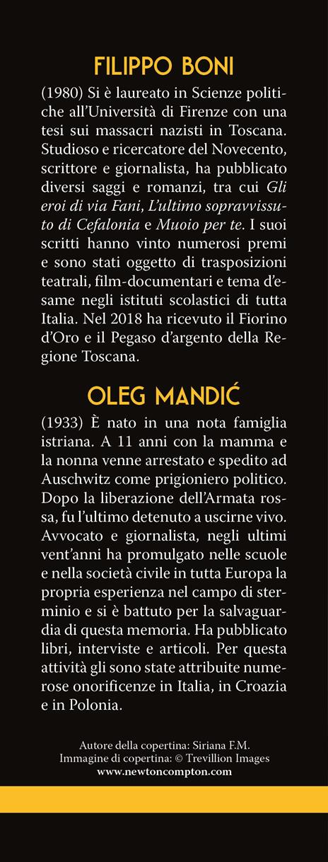 Mi chiamo Oleg. Sono sopravvissuto ad Auschwitz - Filippo Boni,Oleg Mandic - 3