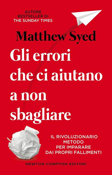 Gli errori che ci aiutano a non sbagliare - Matthew Syed - copertina