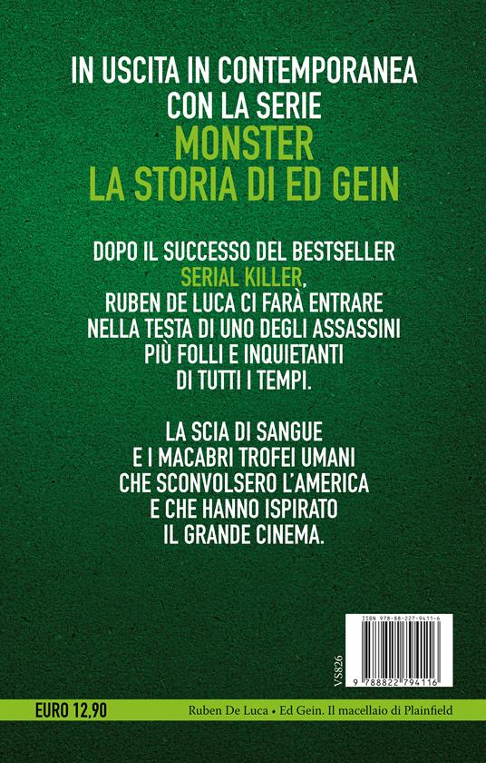Ed Gein. Il macellaio di Plainfield - Ruben De Luca - 2