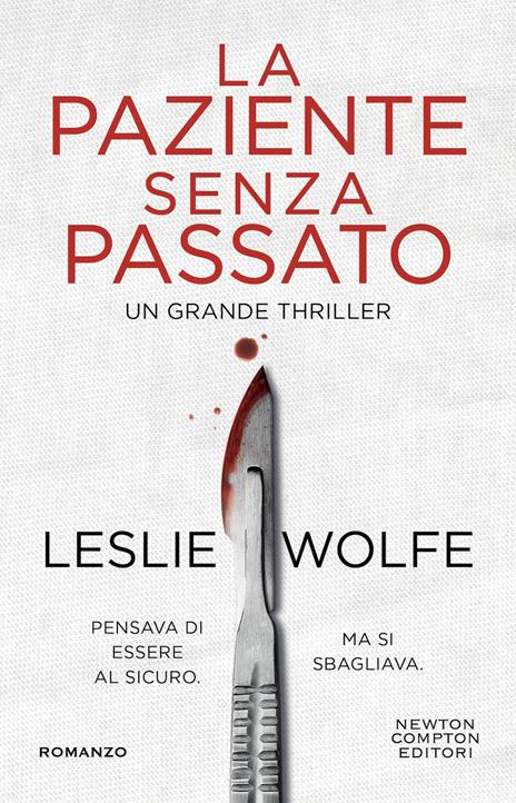 La paziente senza passato - Leslie Wolfe - copertina