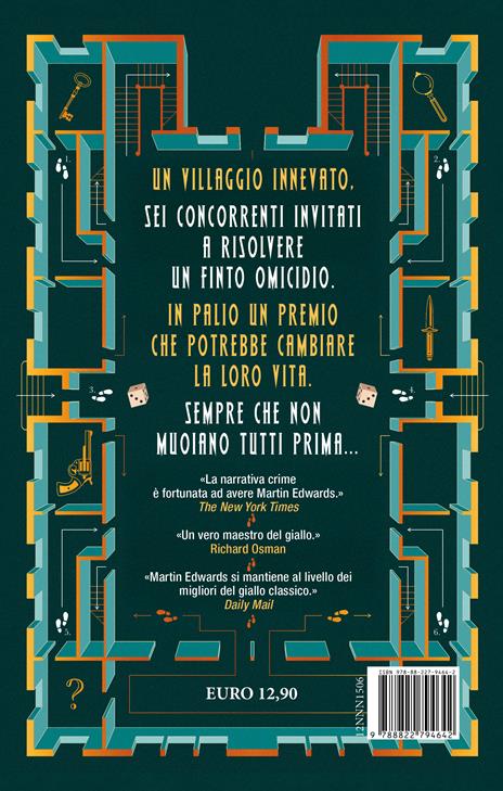 Miss Winter in biblioteca con un coltello - Martin Edwards - 2