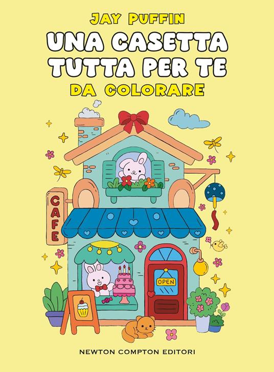 Una casetta tutta per te da colorare - Jay Puffin - copertina