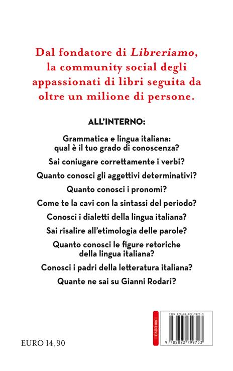 501 quiz sulla lingua italiana - Saro Trovato - 2