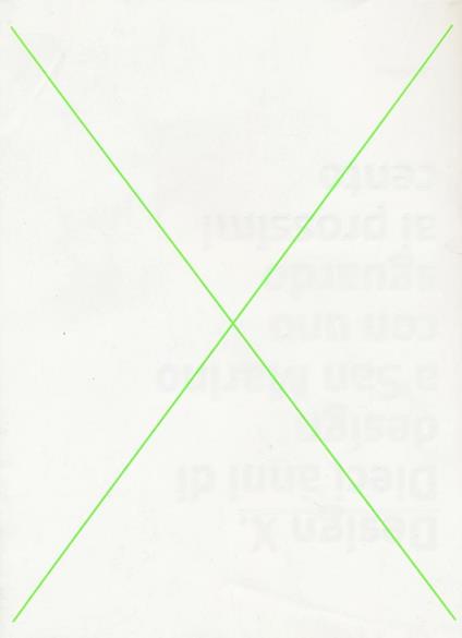 Design X. Dieci anni di design a San Marino con uno sguardo ai prossimi cento. Ediz. a colori - copertina