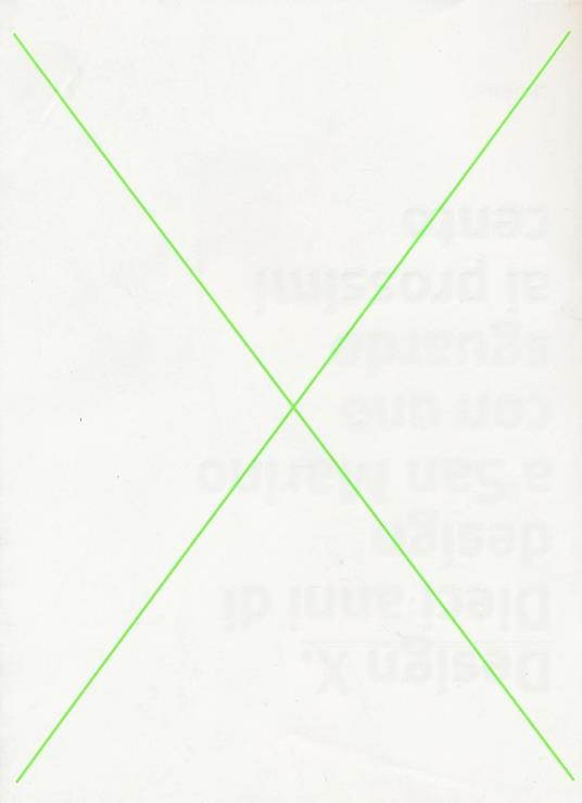 Design X. Dieci anni di design a San Marino con uno sguardo ai prossimi cento. Ediz. a colori - copertina