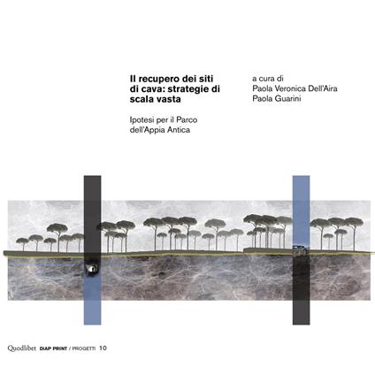 Il recupero dei siti di cava: strategie di scala vasta. Ipotesi per il Parco dell'Appia Antica. Ediz. illustrata - copertina