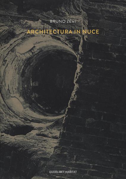 Architectura in nuce - Bruno Zevi - copertina