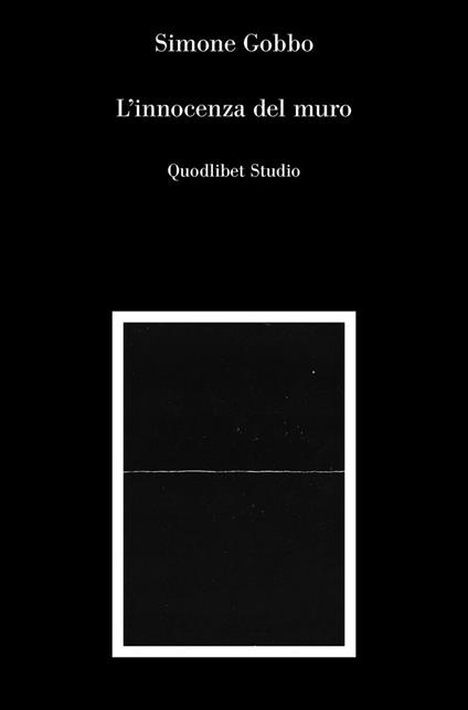 L' innocenza del muro - Simone Gobbo - copertina