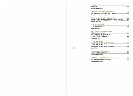 Luca Vitone. Io, Villa Adriana. Catalogo della mostra (Roma-Tivoli, 17 giugno-12 settembre 2021). Ediz. a colori - 2