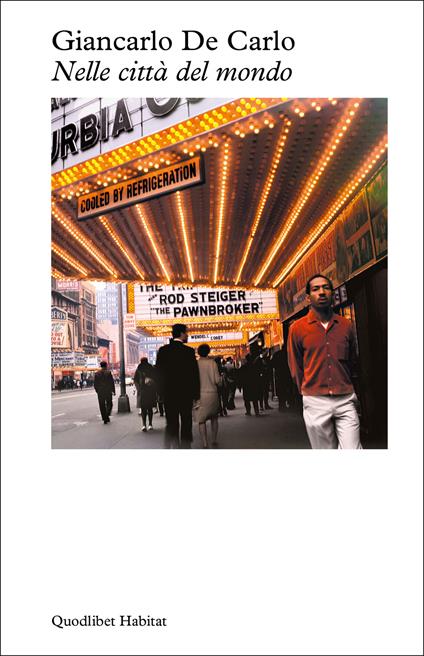 Nelle città del mondo - Giancarlo De Carlo - copertina