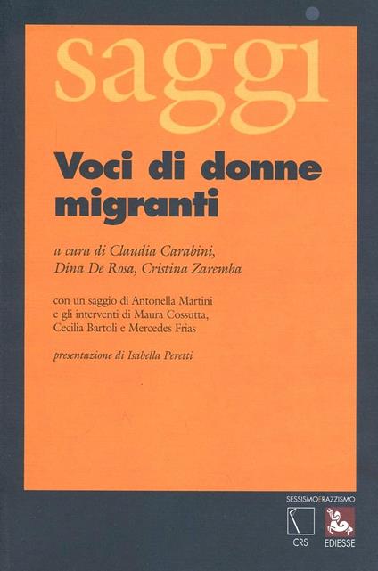 Voci di donne migranti. Ventuno donne raccontano - copertina