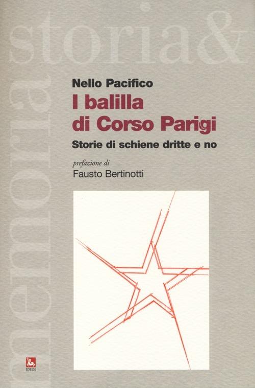 I balilla di corso Parigi. Storie di schiene dritte e no - Nello Pacifico - copertina