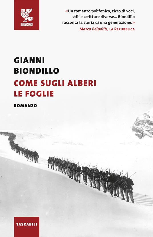 Come sugli alberi le foglie - Gianni Biondillo - copertina