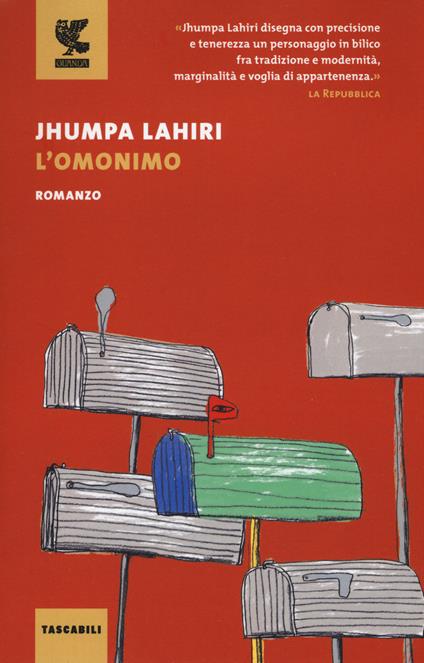 L' omonimo - Jhumpa Lahiri - copertina