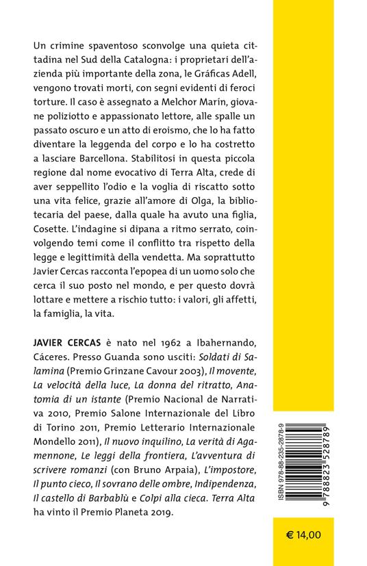 Terra Alta - Javier Cercas - 2