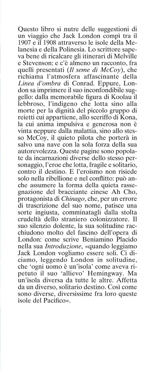 Racconti del Pacifico - Jack London - 2