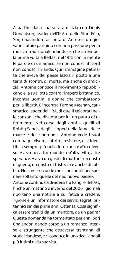 Il mio traditore - Sorj Chalandon - 2