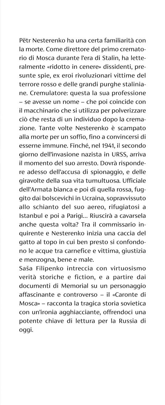 Il cremulatore. Storia banale e perciò straordinaria di Pëtr Nesterenko - Saša Filipenko - 2