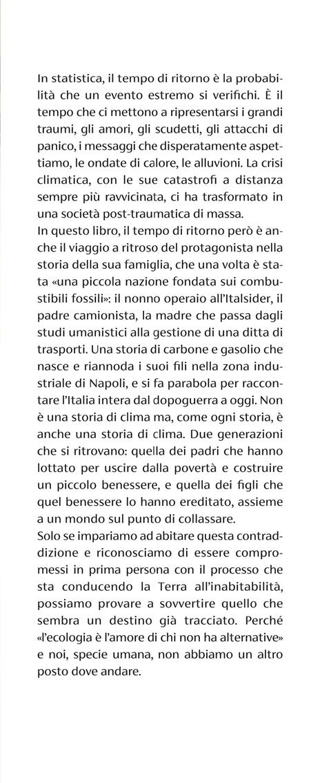 Tempo di ritorno. Una storia di clima e di fantasmi - Ferdinando Cotugno - 2