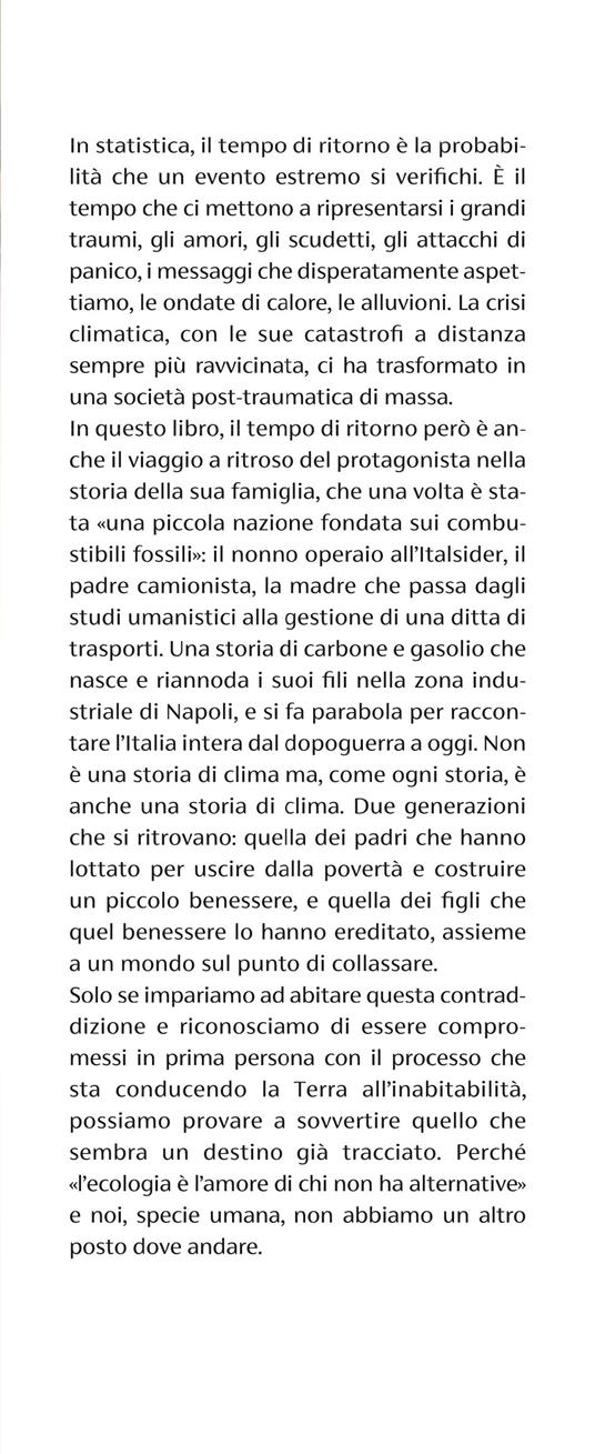 Tempo di ritorno. Una storia di clima e di fantasmi - Ferdinando Cotugno - 2