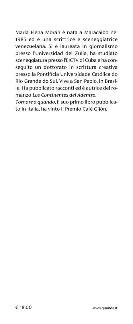 Tornare a quando - María Elena Morán - 3