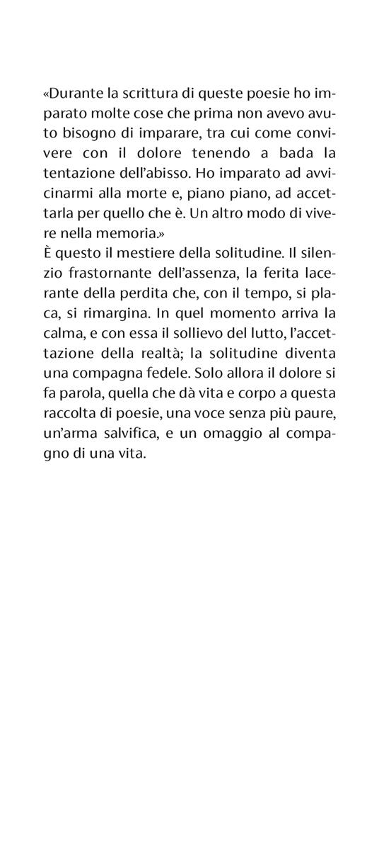 Il mestiere della solitudine - Carmen Yáñez - 2