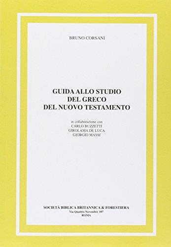 Guida allo studio del greco del Nuovo Testamento