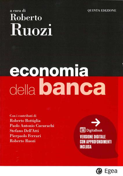 Economia della banca. Con DigitaBook - copertina