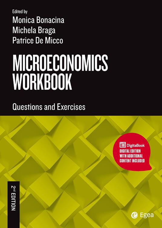 Microeconomics workbook. Questions and exercises - copertina