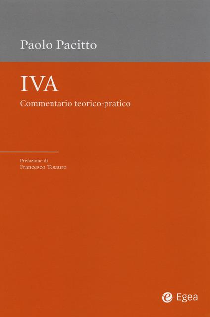 IVA. Commentario teorico-pratico. Con aggiornamento online - Paolo Pacitto - copertina