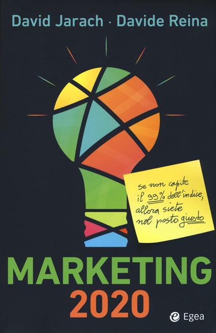 Marketing 2020 - David Jarach,Davide Reina - copertina