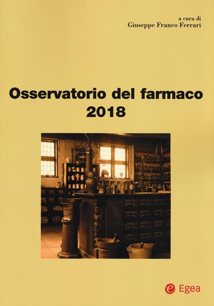 Osservatorio del farmaco 2018 - copertina