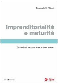 Imprenditorialità e maturità - Fernando G. Alberti - copertina