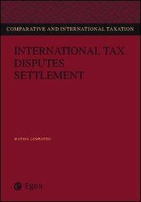 International tax disputes settlement - Marina Lombardo - copertina