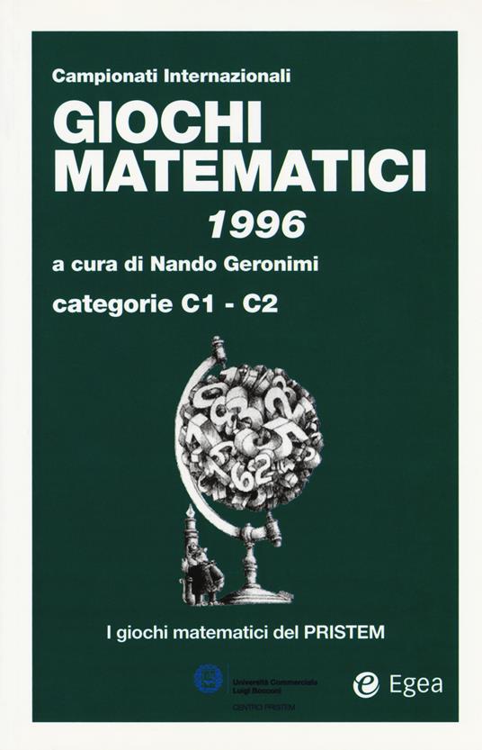 Giochi matematici 1996. Categorie C1 - C2 - copertina