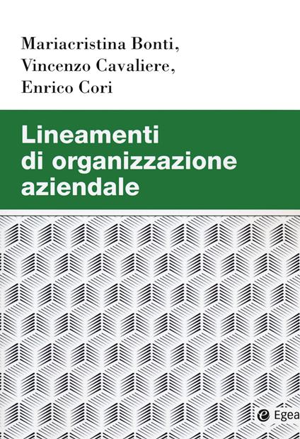 Lineamenti di organizzazione aziendale - Mariacristina Bonti,Vincenzo Cavaliere,Enrico Cori - copertina