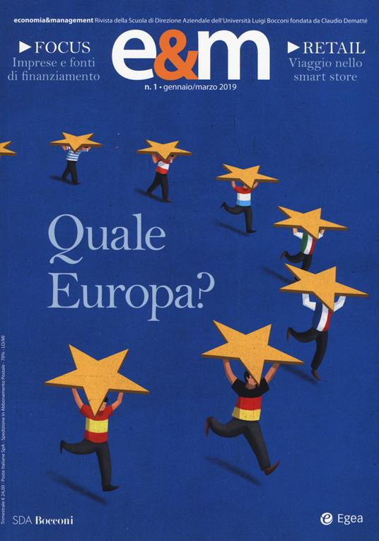 Economia & management (2019). Vol. 1: Quale Europa? - copertina