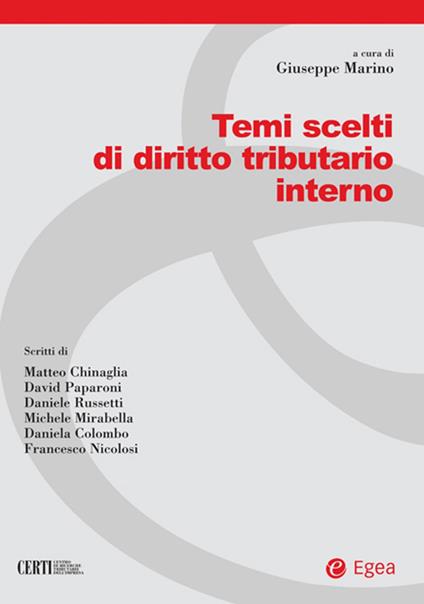 Temi scelti di diritto tributario interno - Giuseppe Marino - ebook
