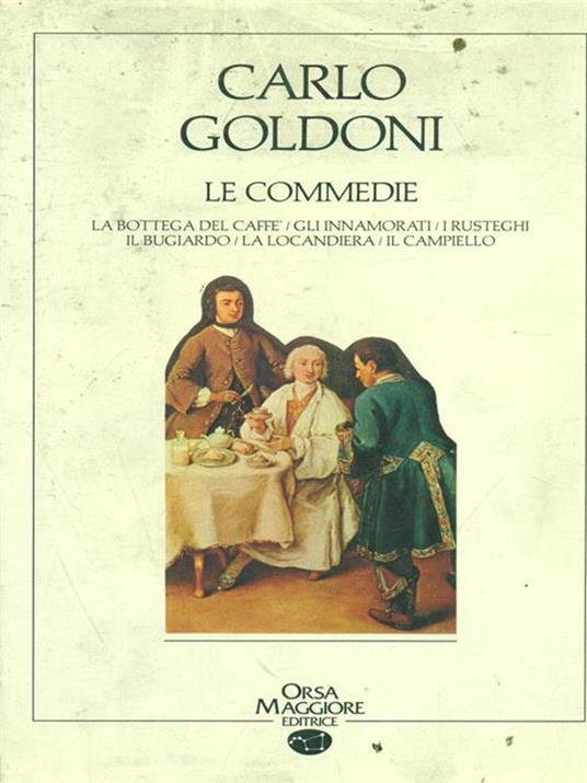 Commedie - Carlo Goldoni - copertina