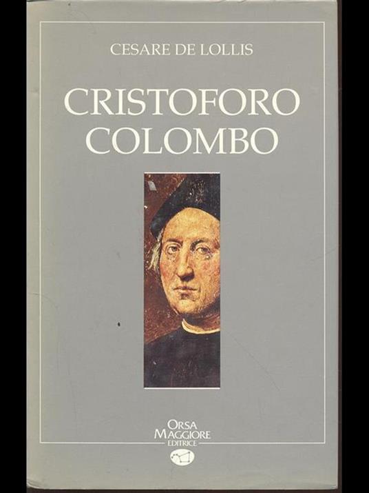 Cristoforo Colombo - Cesare De Lollis - copertina