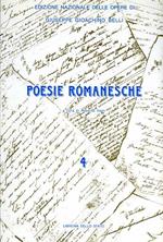 Le poesie romanesche. Vol. 4