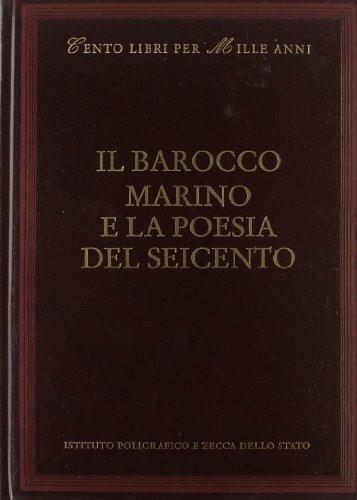 Il Barocco, Marino e la poesia del Seicento - Marzio Pieri - copertina