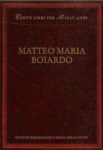 Matteo Maria Boiardo - Gesualdo Bufalino - copertina