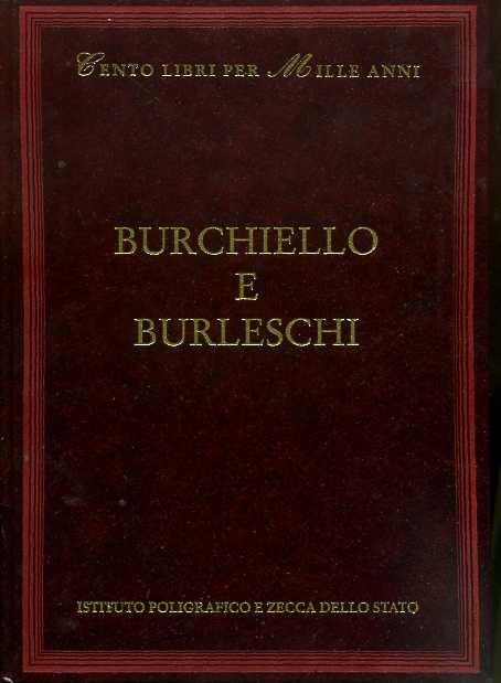 Burchiello e burleschi - Raffaele Nigro - copertina