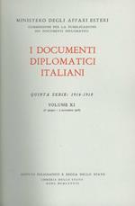 I documenti diplomatici italiani. Serie 5ª (1914-1918). Vol. 11: 1º giugno-3 novembre 1918.