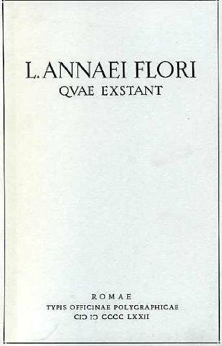 L. Annaei Flori quae extant - L. Anneo Floro - copertina