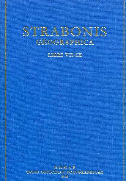 Strabonis geographica. Vol. 3 - copertina