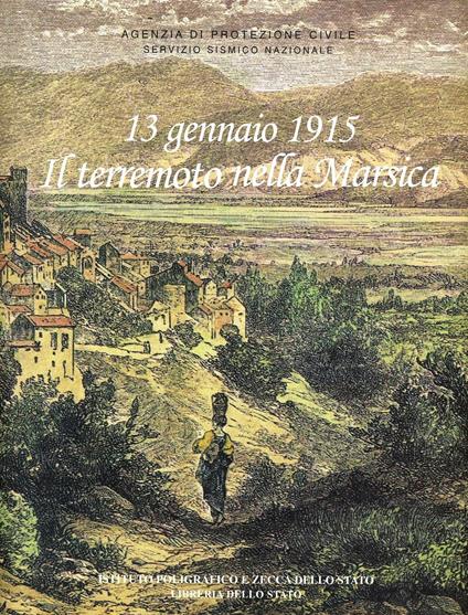 13 gennaio 1915. Il terremoto nella Marsica - copertina